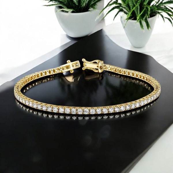 Fetter Round cut Lab Grown Diamond Bracelet