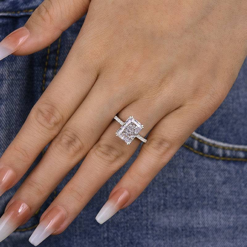 Radiant Cut Ring