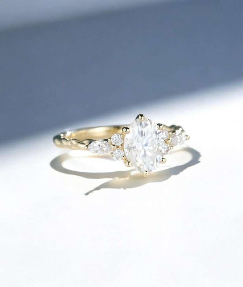 Oval Cut Ring